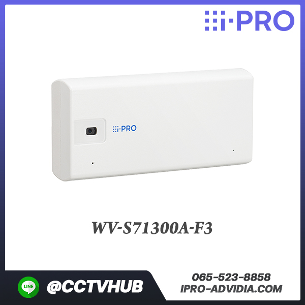 กล้อง Mini i-PRO camera รุ่น WV-S71300A-F3 2MP(1080p) Indoor mini Network Camera with AI Engine