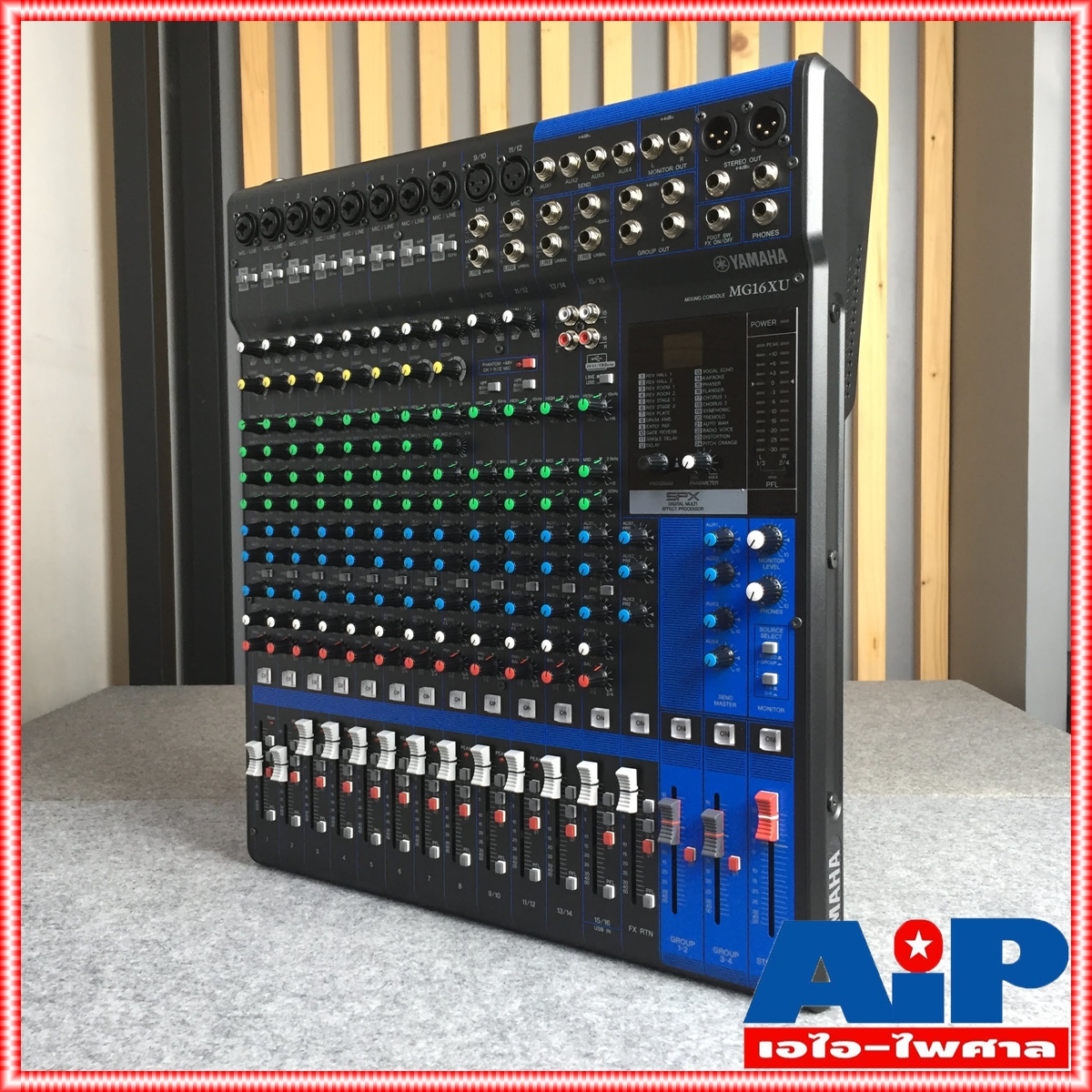 YAMAHA MG-16XU MIXER มิกซ์ มิกเซอร์ มิกซ์YAMAHA เครื่องเสียง เครื่องปรับแต่งเสียง MIX เอไอ-ไพศาล +++
