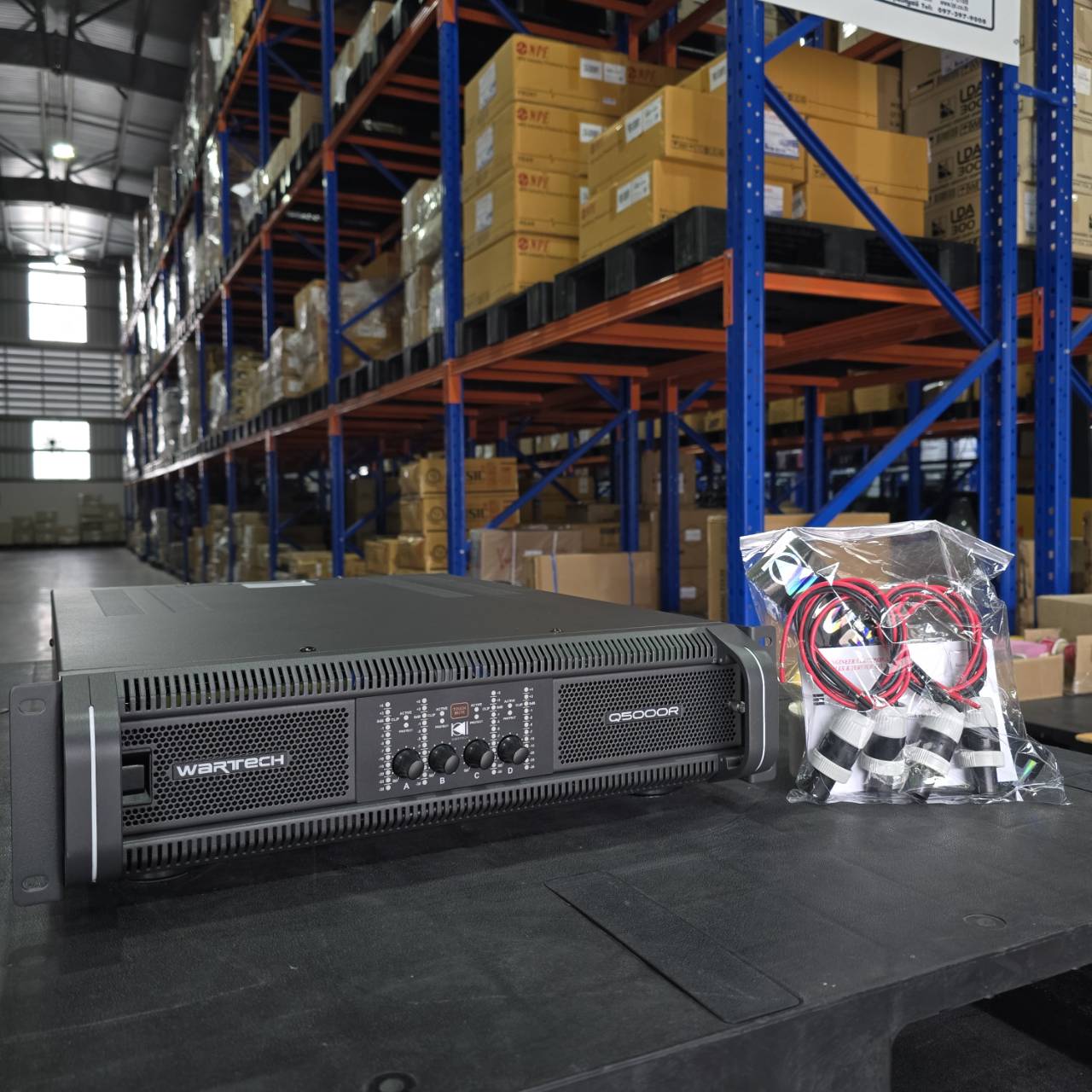 WARTECH Q5000R-L POWER 4CH เพาเวอร์แอมป์ Q5000R L เพาเวอร์แอมป์4Ch Q 5000R Q-5000R Q5000R เอไอ-ไพศาล