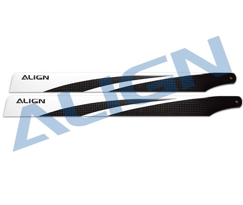 อะไหล่ฮอ 470L เบลดไฟเบอร์ 380mm. Carbon Fiber Blades(B)