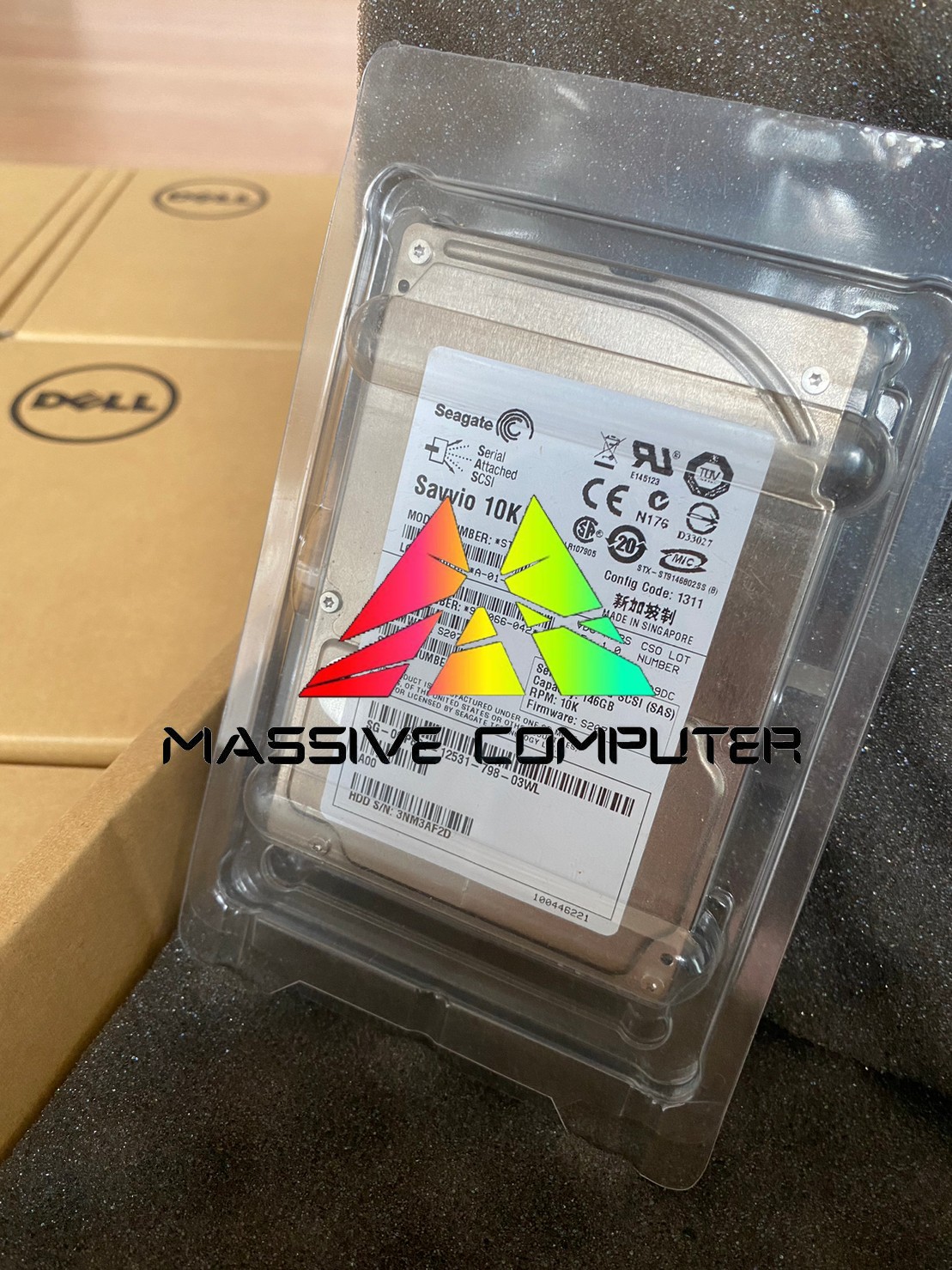 0GP881 [ขาย จำหน่าย ราคา] DELL 146GB 10K 6Gbps SAS 2.5 Hard Drive