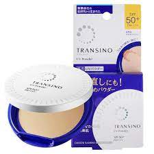 🍋TRANSINO Medicated UV Powder SPF50 PA++++ แป้งกันแดด กันน้ำ มีส่วนผสมวิตามิน C