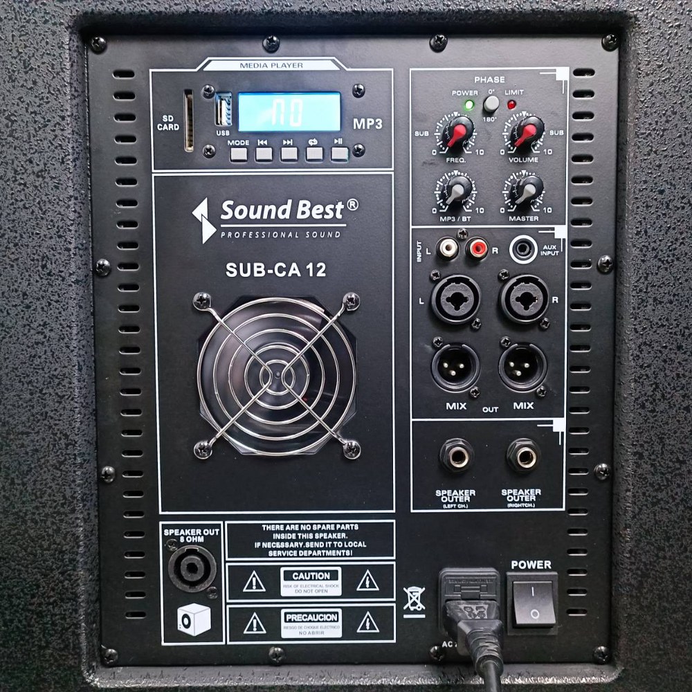 SOUNDBEST SUB-CL12 ชุด ตู้ลำโพง คอลัมน์ ตู้ลำโพงACTIVE Column Speakers SUB CL12 SUBCL12 เอไอ-ไพศาล