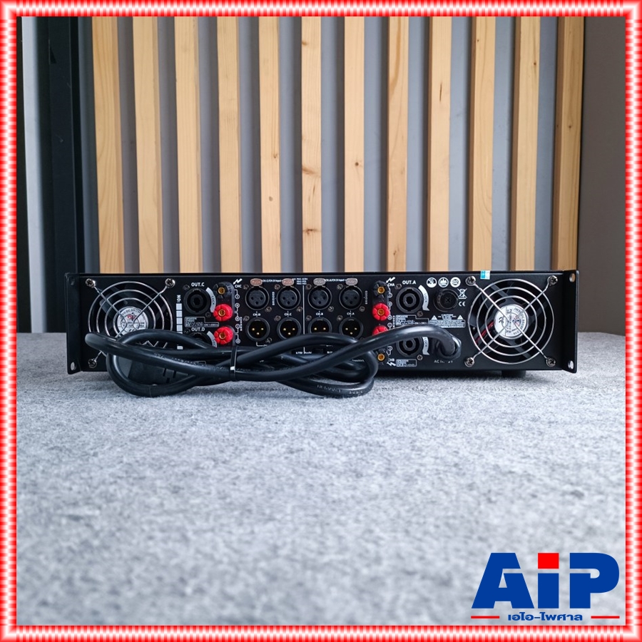 *มีจอ* PROEUROTECH XQ-4600Q *รุ่นใหม่มีจอ* POWERAMP4CH โปรยูโรเทค แอมป์ขยาย 4 ช่อง 600 วัตต์ XQ 4600 Q XQ4600Q เอไอ-ไพศาล