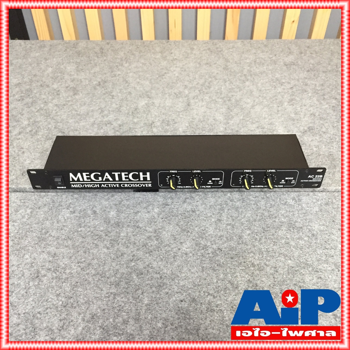 ของแท้ ผลิตในไทย MEGATECH AC 22B Mid / Hi Active CROSSOVER MEGA TECH AC 22B AC-22 B AC 22 B เมก้าเทค ครอส กลาง แหลม