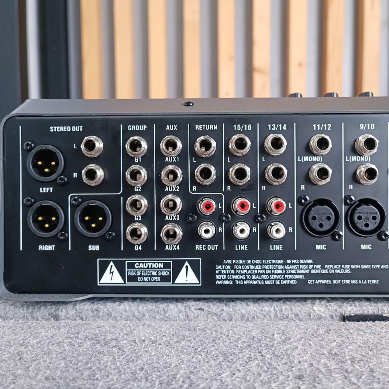 PROEUROTECH 3D-16FX MIXER อนาล็อกมิกเซอร์ ช่องเสียบไมค์ 16 ช่อง 2 Aux มอนิเตอร์ 3D16FX 3D 16FX เอไอ-ไพศาล