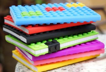 สมุด ปกรูปเลโก้ Lego เล่มใหญ่ ขนาด 20.5 x 14.5 cm จำนวน 100 แผ่น เปลี่ยนไส้สมุดได้