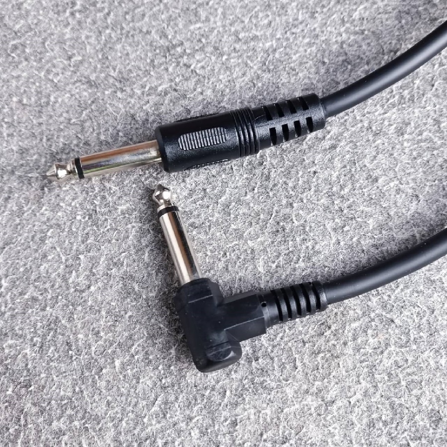 10เมตร DYNACOM สายปลั๊กไมค์หัวท้าย J-085 ตรง+งอ 10M สายสัญญาณเสียง สายไมค์หัวท้าย สายMONOหัวท้าย P.MIC MONOหัวท้าย เอไอ-ไพศาล