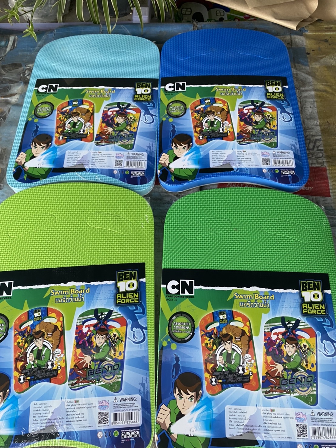 BT9691 โฟมว่ายน้ำ BEN10 บอร์ดว่ายน้ำ โฟมลอยน้ำ ลิขสิทธิ์ถูกต้อง ชิ้นละ sale