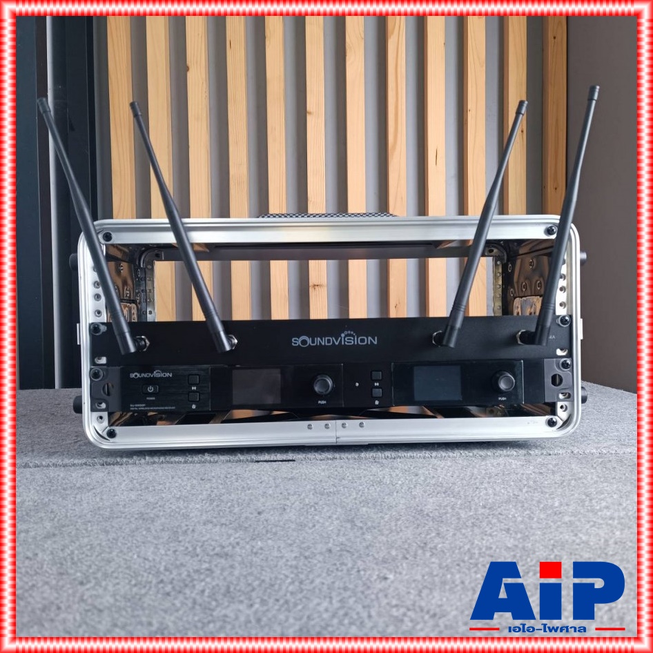 SOUNDVISION RKT-4A ชุดเพลทยึดเสาอากาศ 4 ต้น ขนาด 1U (19 นิ้ว) อุปกรณ์เสริมสำหรับชุดไมโครโฟนไร้สาย RKT 4A RKT4A เอไอ-ไพศาล +++
