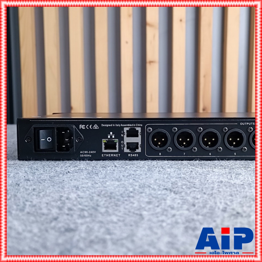 MARANI MIR480E loudspeaker processor ครอสโอเวอร์ดิจิตอล เข้า4 ออก8 รุ่นใหม่ ฟังชั่นเยอะขึ้น MIR 480 E MIR480E เอไอ-ไพศาล