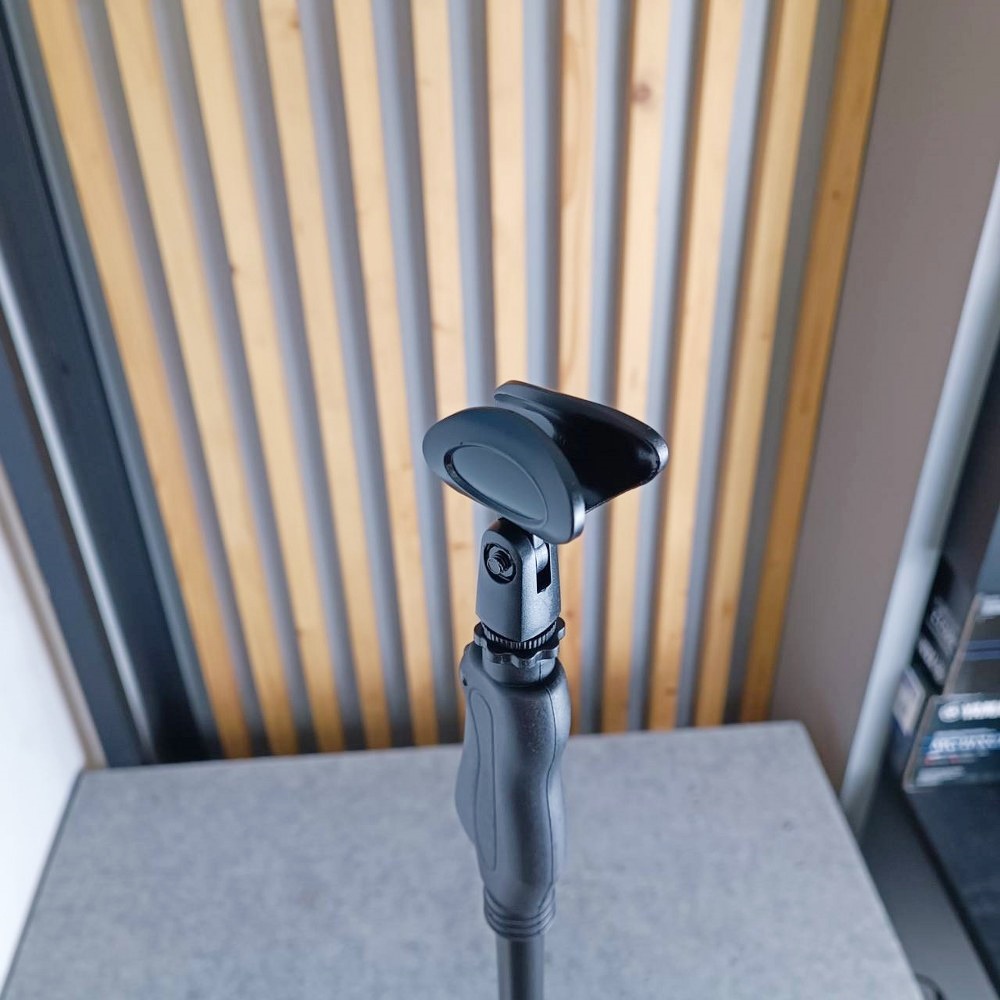 NTS ST-19 ขาตั้งไมค์แบบตรง ฐานกลม AUTO LOCK Mic Stand ขาไมค์ตั้งพื้น ST 19 เอ็นทีเอส ST19 เอไอ-ไพศาล