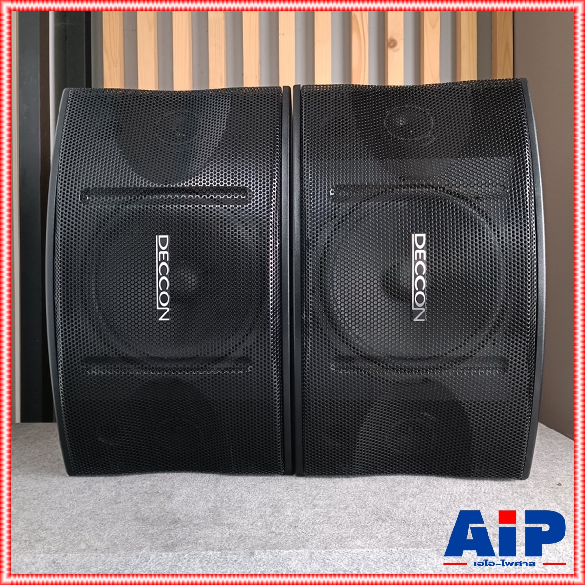 1คู่ DECCON KTV-12 ตู้ลำโพงคาราโอเกะ 12นิ้ว เดคคอน KTV 12 ตู้ลำโพงคาราโอเกะ KTV12 DEC CON ตู้ลำโพง ลำโพง คาราโอเกะ ดอกลำโพง 12นิ้ว เอไอ-ไพศาล