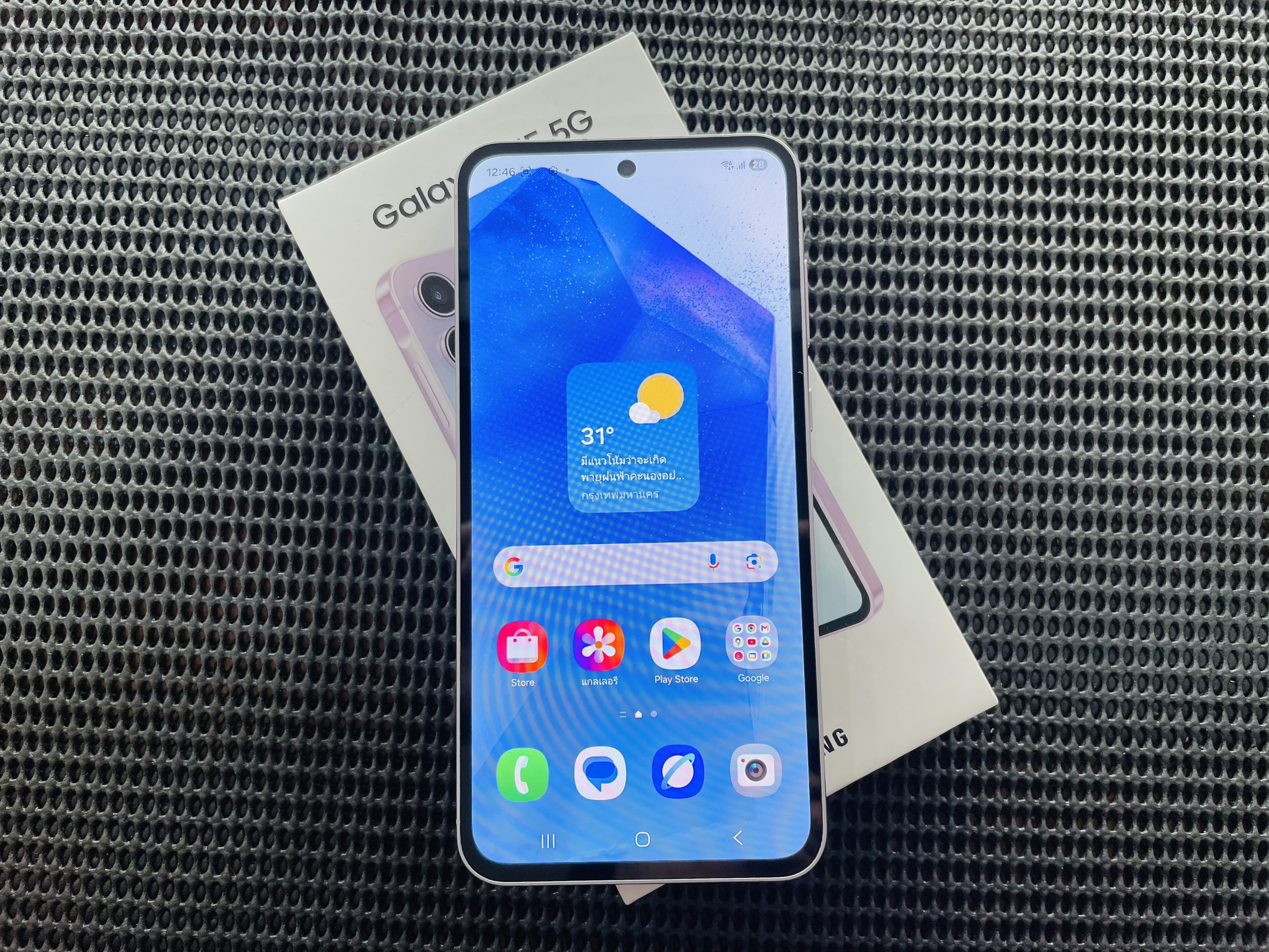 🍧 Samsung Galaxy A55 (12+256GB) Light Violet (5G) 🍧 📱 #Galaxy สภาพดี ความจุเยอะ ราคาสุดคุ้ม 📱