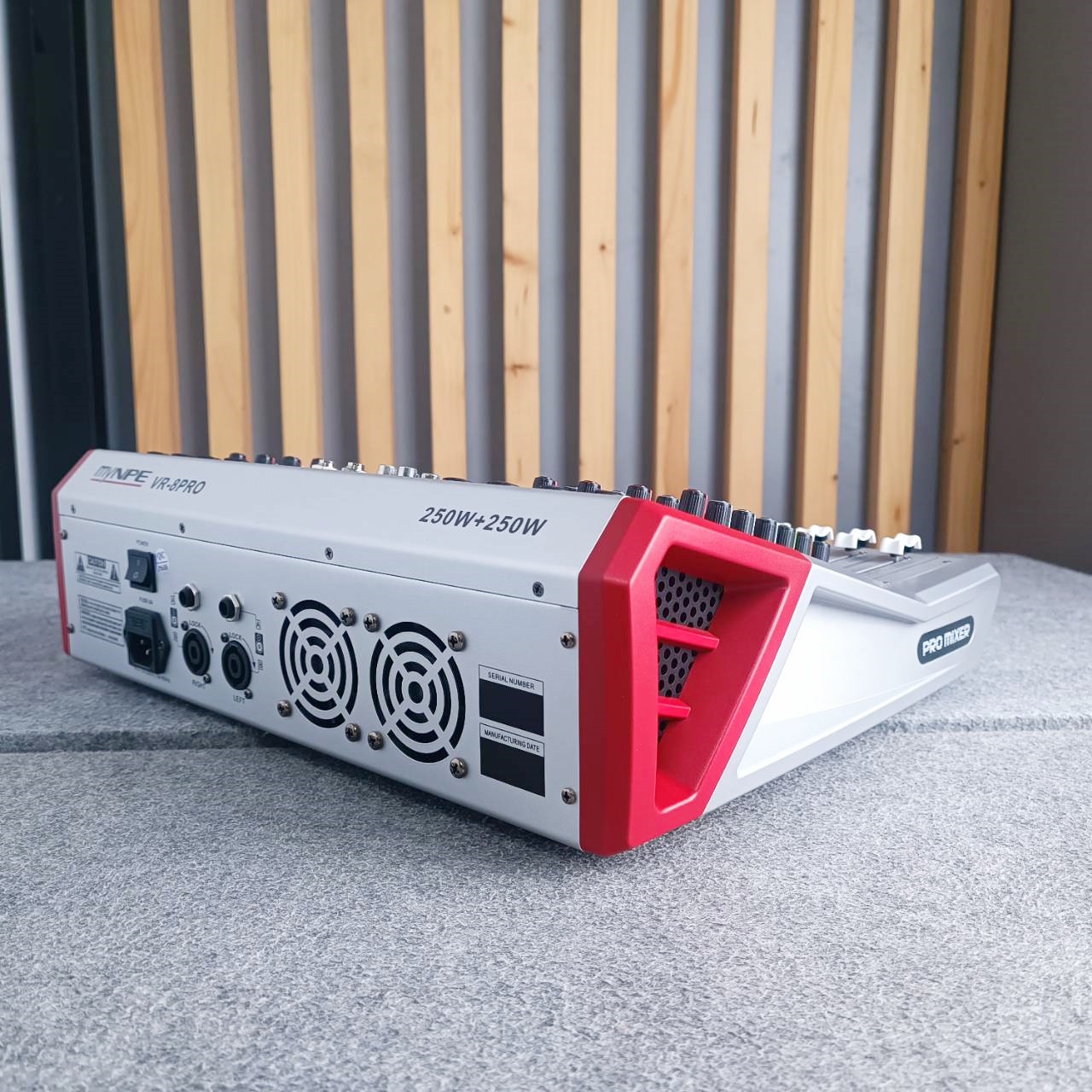 MYNPE VR-8PRO POWER MIXER (Stereo Power Mixer 8Ch 250วัตต์ x2) VR8PRO VR 8PRO เอไอ-ไพศาล
