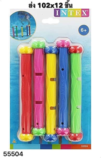 55504 ขายส่ง INTEX ทุ่นดำน้ำ ทุ่นฝึกดำน้ำINTEX ลิขสิทธิ์ถูกต้อง ส่งยกลัง 12 ชิ้น