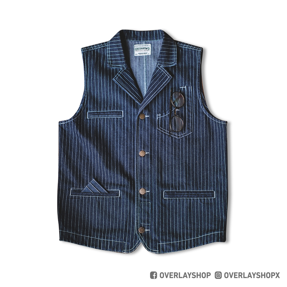 OKONWHO DENIM VEST