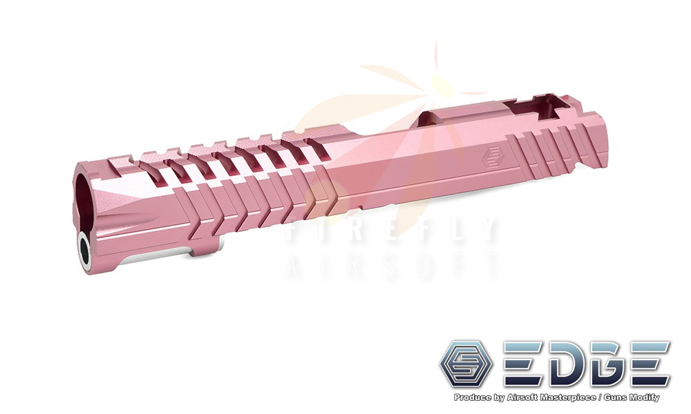 EDGE Custom "MAX" Aluminum Standard Slide for Hi-CAPA/1911 (ฺPINK)