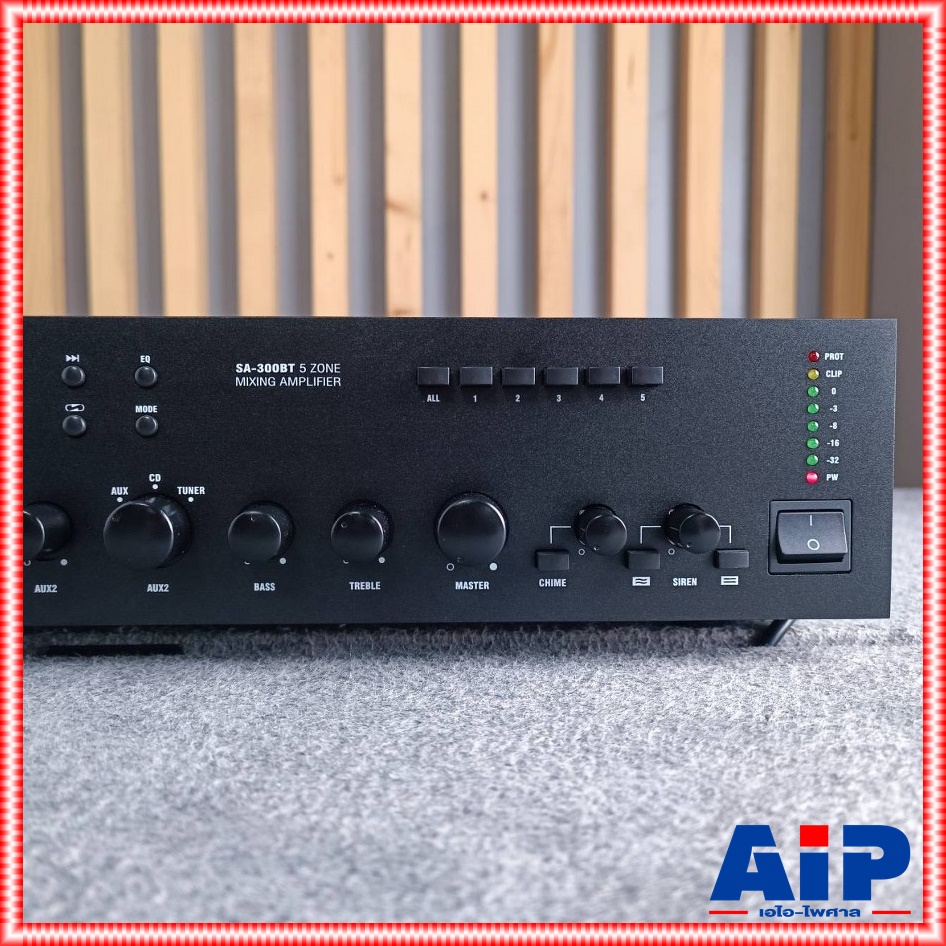 SOUNDVISION SA-300BT powermixer +++เพาเวอร์มิกเซอร์ระบบประกาศ แอมพลิฟายเออร์ มิกเซอร์ เพาเวอร์มิกเซอร์ SA 300BT SA300BT เอไอ-ไพศาล