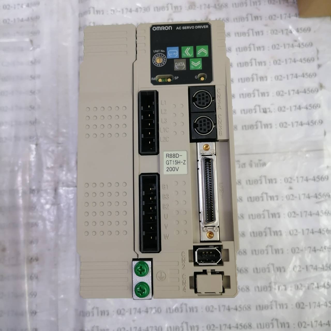R88D-GT15H-Z SERVO DRIVE "OMRON"