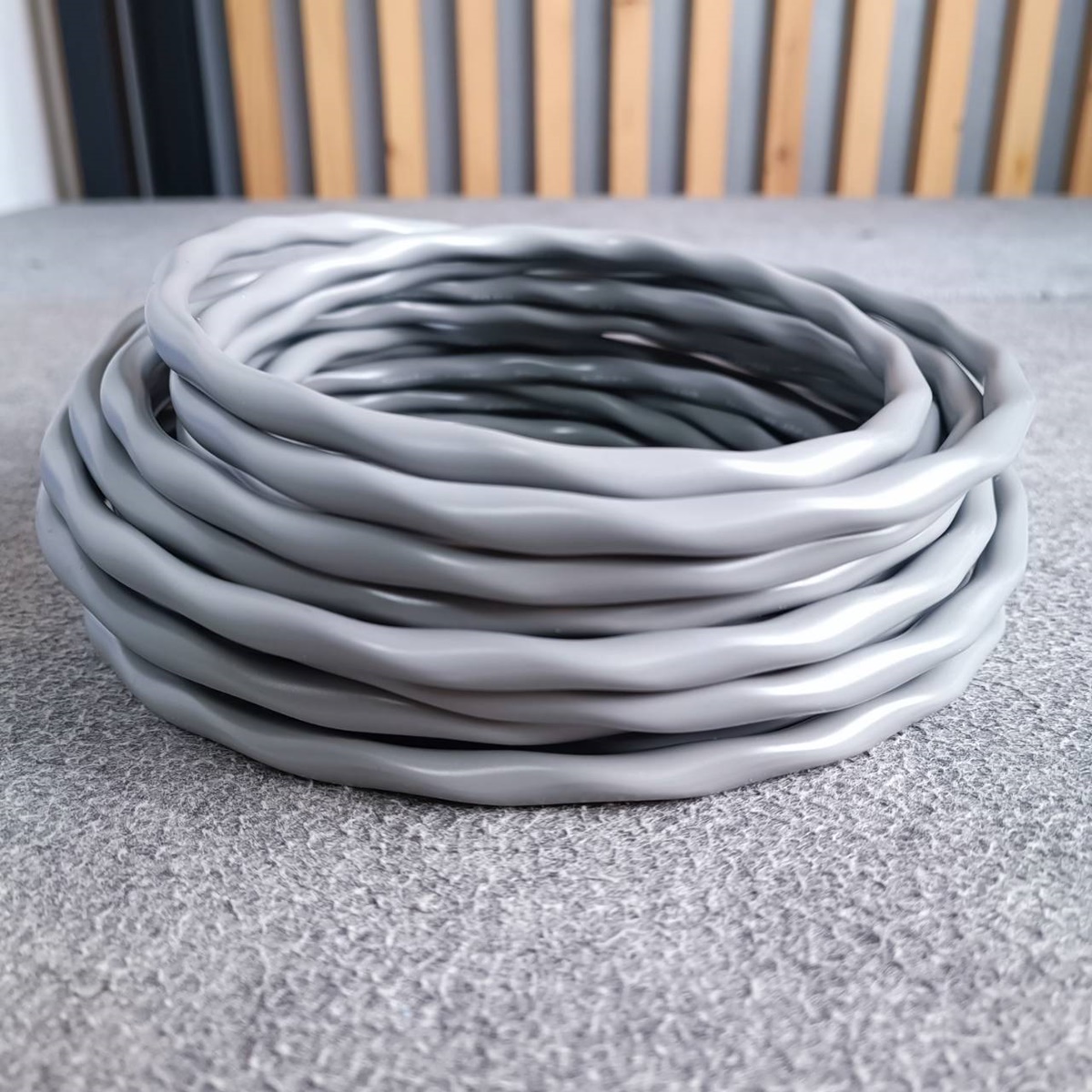 ขด10เมตร สายลำโพงCANARE 2S9F 14AWG สีเทา สายลำโพง2คอร์ ขนาด14awg ทองแดงแท้ Canare Speaker Cable 2S9F เอไอ-ไพศาล