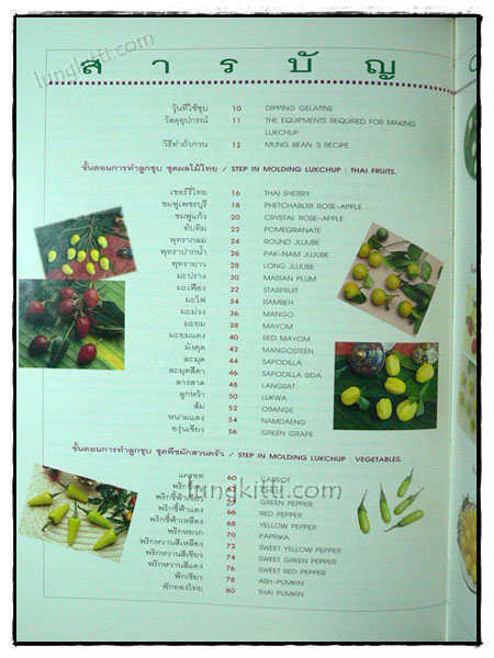 ขนมไทยลูกชุบ / อาจารย์วัชชัย เอื้ออารี 019693
