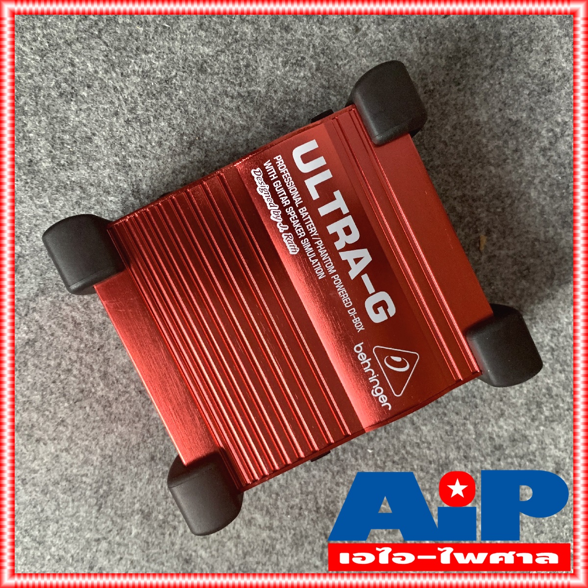 BEHRINGER GI100 ULTRA-G Direct Box กล่องกรองเสียง กล่องป้องกันเสียงรบกวน ตัวกรองเสียง กล่องDI GI 100 GI-100 ไดเร็คบ็อก +++