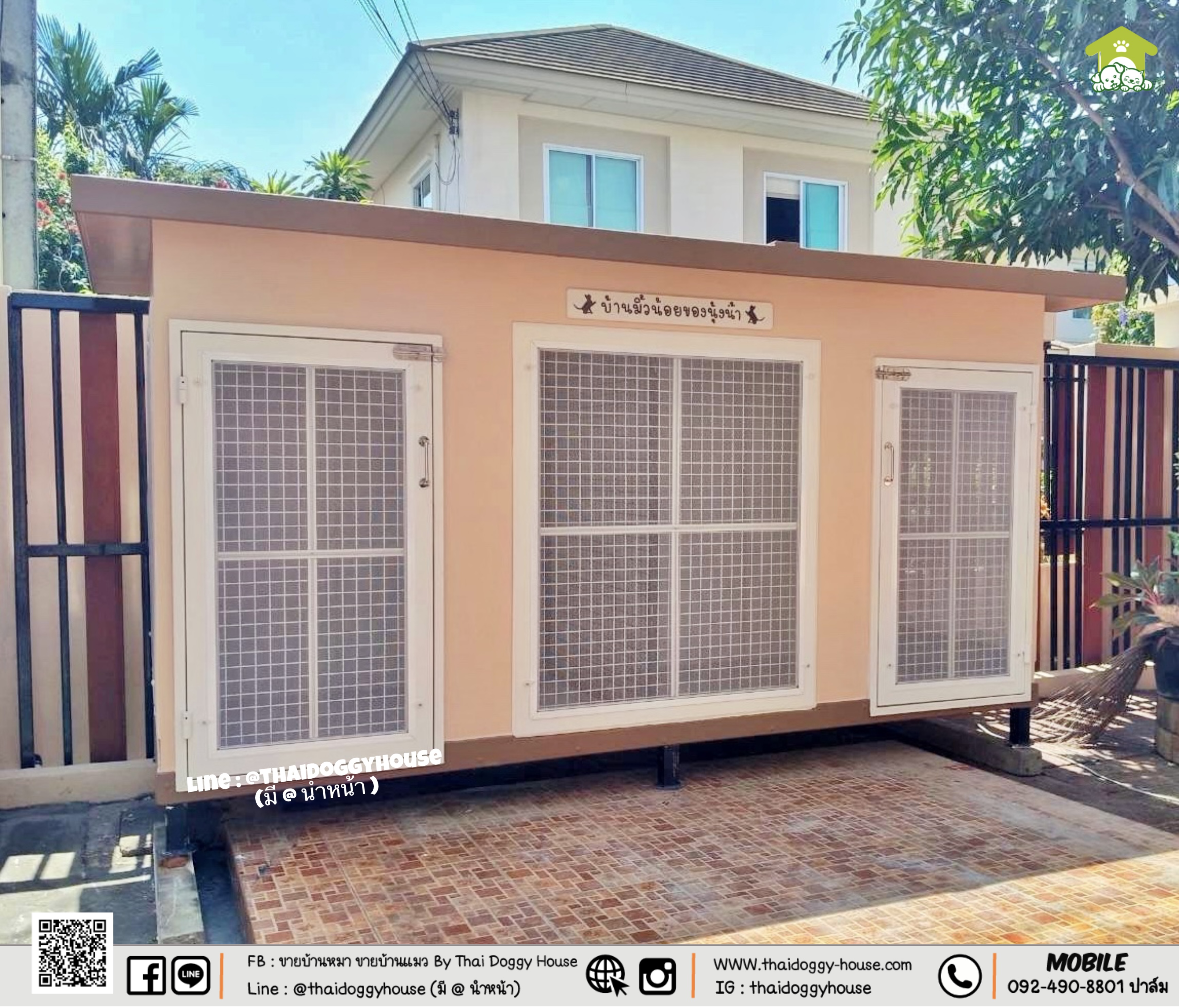 🏡 บ้านหมา บ้านแมว " 𝐁𝐎𝐗 𝐒𝐓𝐘𝐋𝐄 𝐁𝐘 𝐓𝐇𝐀𝐈 𝐃𝐎𝐆𝐆𝐘 𝐇𝐎𝐔𝐒𝐄