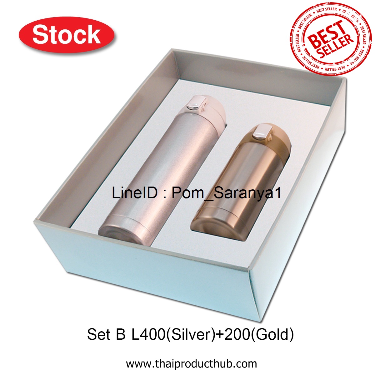 T42-090-CP-010-__กระบอกน้ําเก็บอุณหภูมิ . ของชำร่วย . ของที่ระลึก