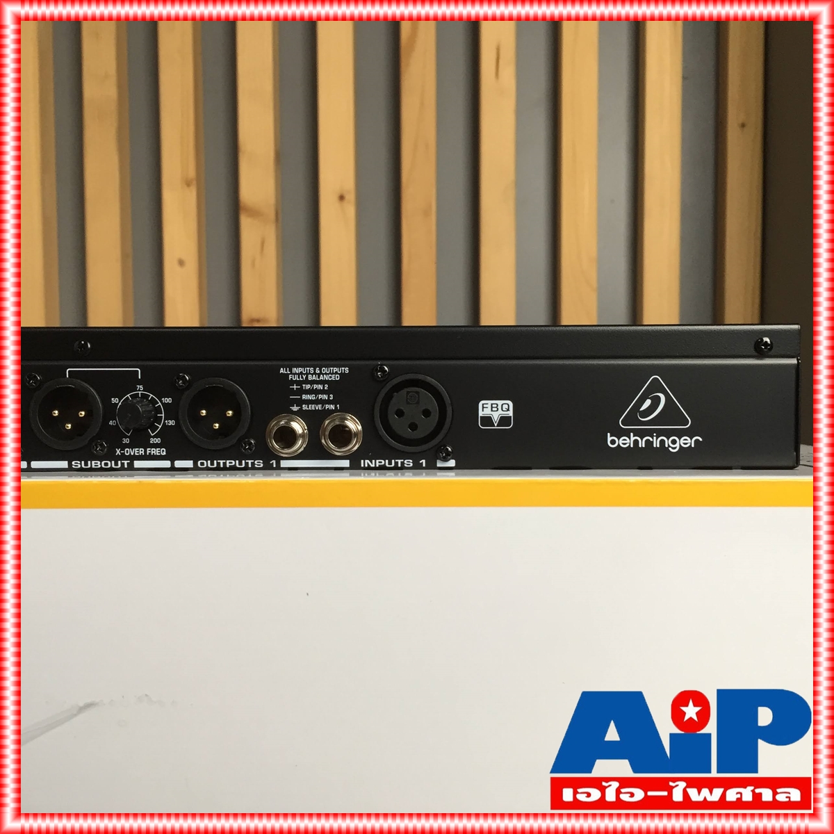 BEHRINGER FBQ-1502 EQ เครื่องขยายเสียง เครื่องปรับแต่งเสียง เครื่องเสียง อีคิว FBQ 1502 FBQ1502 เอไอ-ไพศาล +++