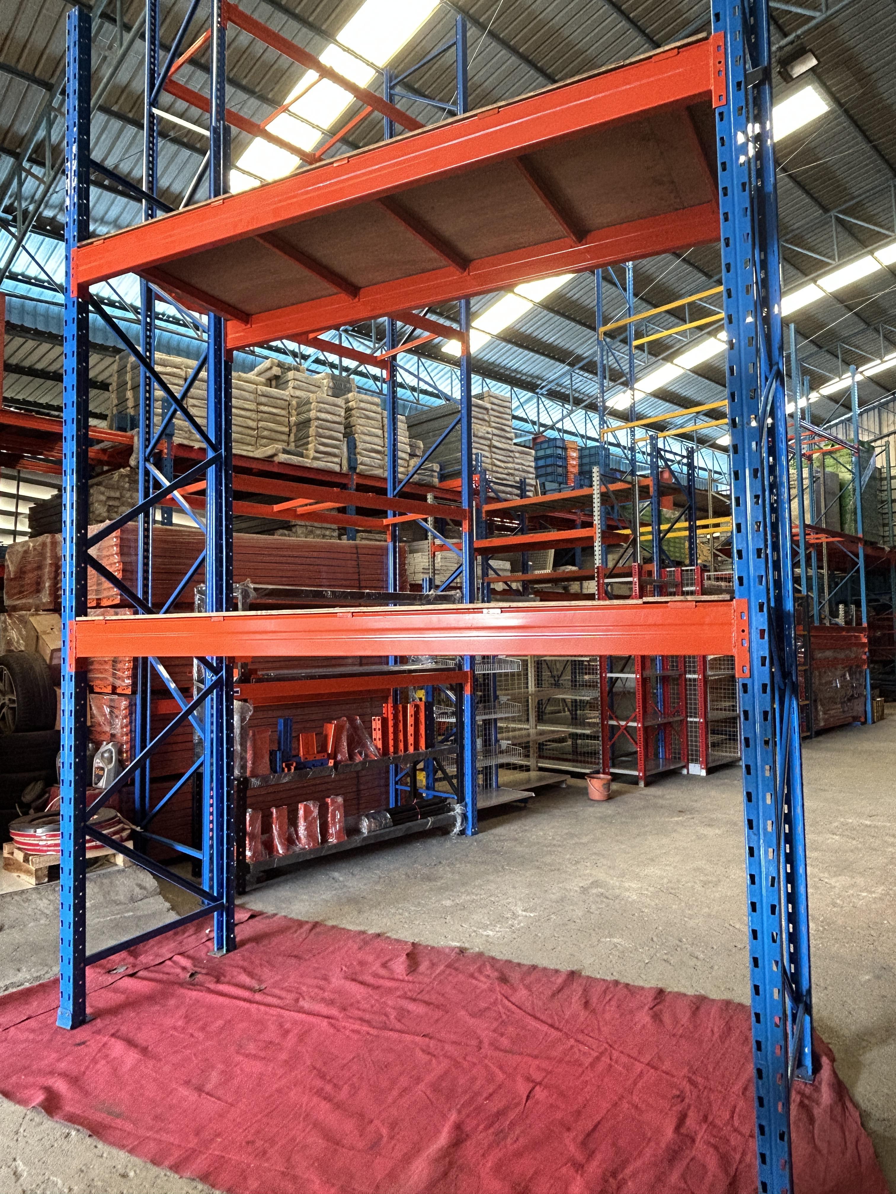 #ชั้นเก็บสินค้าในโรงงานมือสอง@สมุทรปราการ