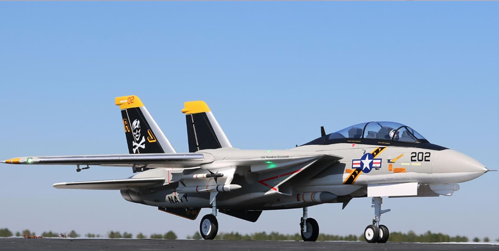 เครื่องบินไฟฟ้า ตัวลำ+ชุดไฟ Freewing F-14 Tomcat Twin 64mm EDF Jet PNP RC RC เครื่องบินบังคับ