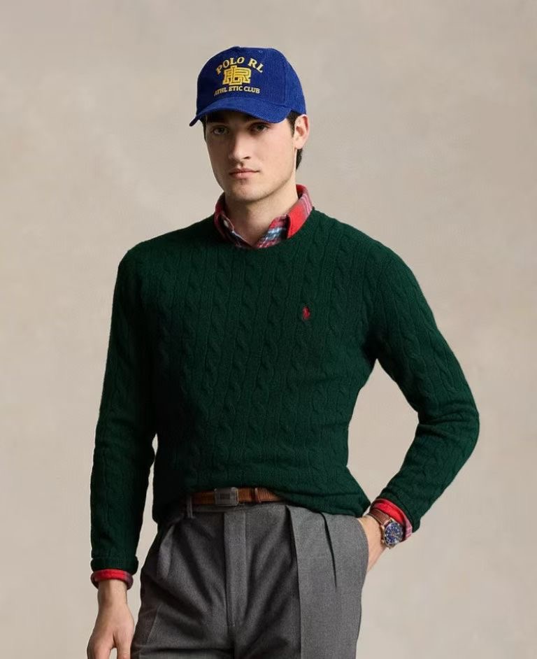 ** do** เสื้อ Ralph Lauren Sweater ปักม้านูน ของผู้ชาย มี 6 สีให้เลือก สินค้าใหม่ ของแท้
