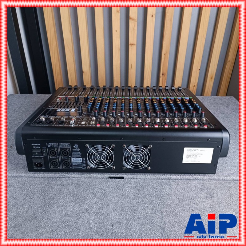 NTS TOP2-1635 POWERMIXER เอฟเฟคแท้ เพาเวอร์มิกเซอร์ มิกซ์NTS เครื่องเสียง เครื่องผสมสัญญาณเสียง เครื่องปรับแต่งเสียง MIX TOP2 1635 TOP21635 เอไอ-ไพศาล