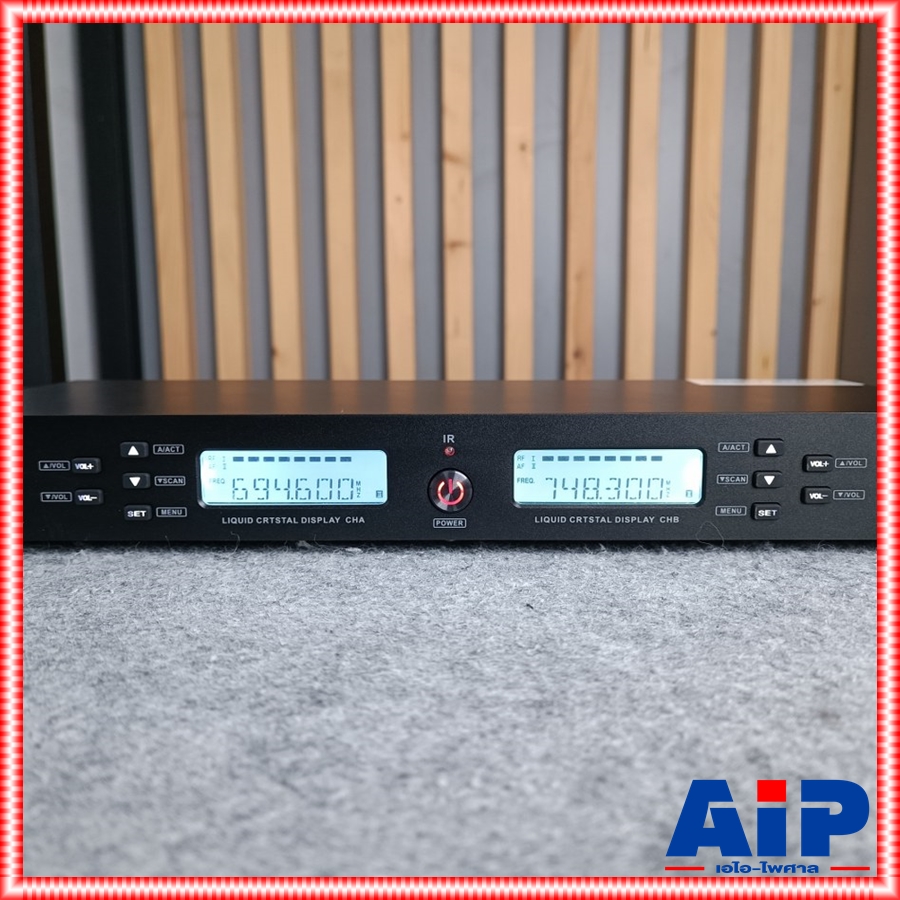 MICROTECH MT-555S ไมค์ลอยมือถือคู่UHF ไมค์ลอยคู่ ไมค์คาราโอเกะ MT-555S แถม อุปกรณ์ย้ายเสา กระเป๋าเก็บไมค์ MT 555 S MT 555S MT555S MICRO TECH ไมโครเทค เอไอ-ไพศาล