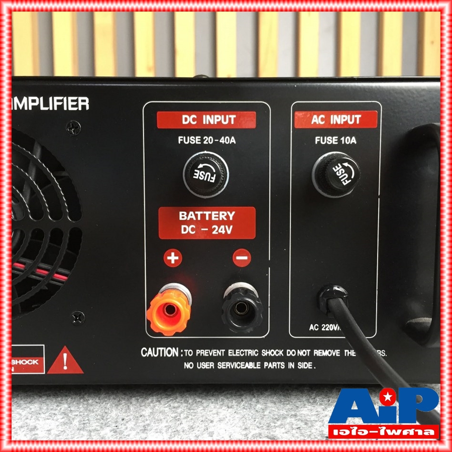 MUSIC ADX-25012U powermix usb บลูทูธ สำหรับหอกระจายข่าว หรืองานกระจายเสียง รองรับแบตเตอรี่ 12V ADX 25012U ADX250 เอไอ-ไพศาล