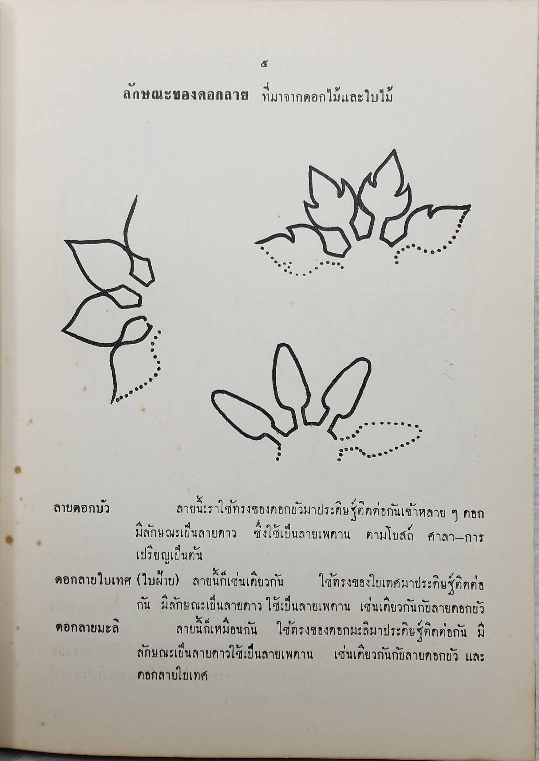 คู่มือลายไทย และ แบบดัดเหล็ก SKU-10023