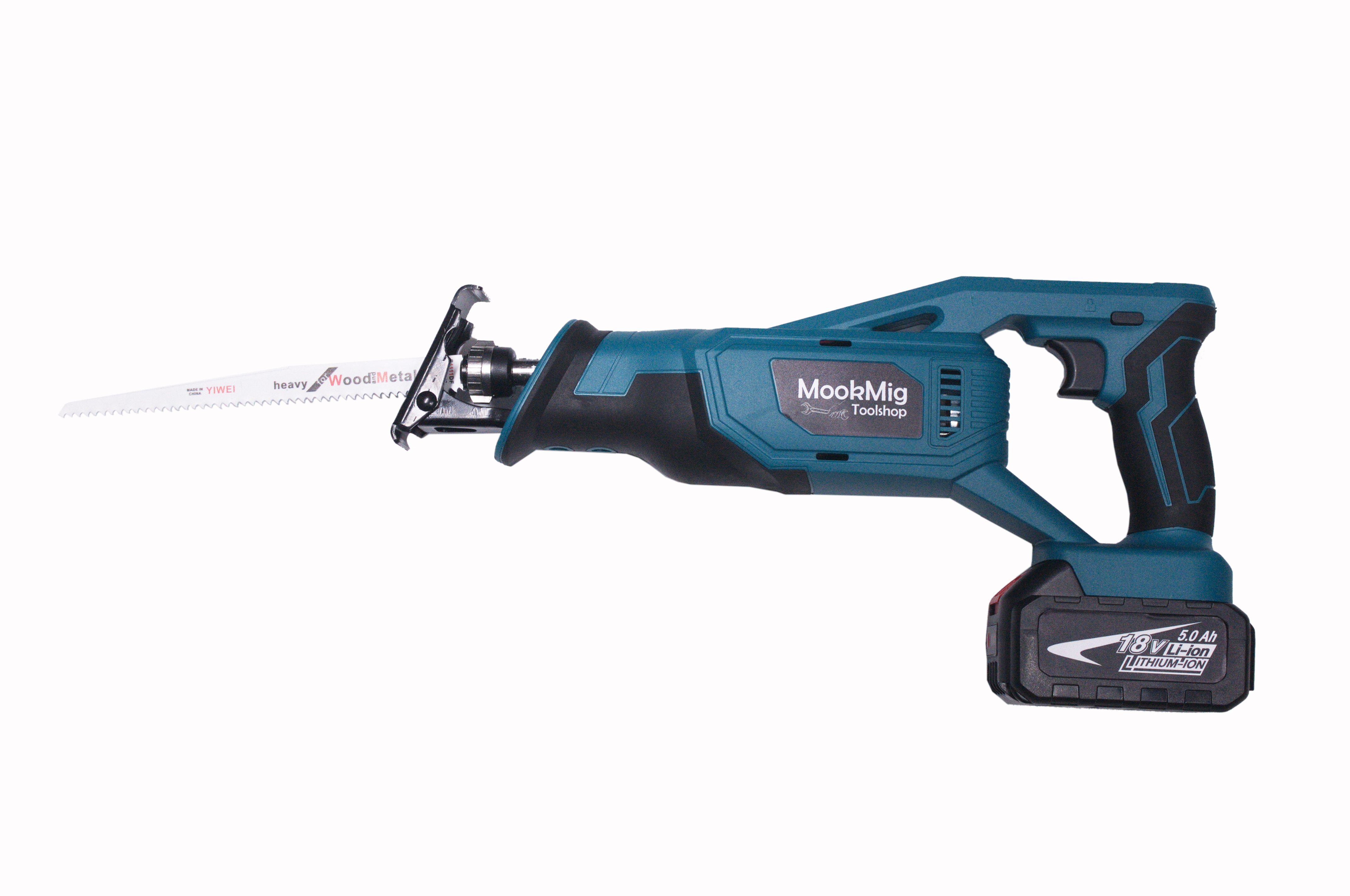 เลื่อยชัก 18V reciprocating saw ใช้รวมกับแบต Makita ได้เลย มอเตอร์แปรงถ่านนะ ไม่รวมแบต