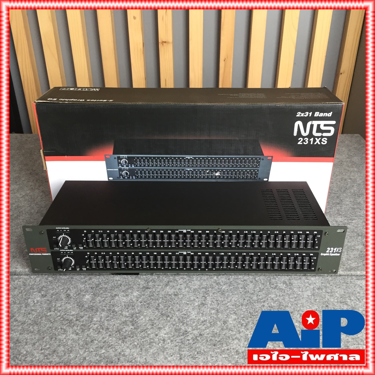 NTS 231XS EQ อีคิว อีคิวปรับเสียง อีคิวแต่งเสียง Eqlizer 231 NTS อีคิวอีควอไลเซอร์31ช่อง เอไอ-ไพศาล NTS เครื่องปรับแต่งสภาพเสียง EQUALIZER 231 XS