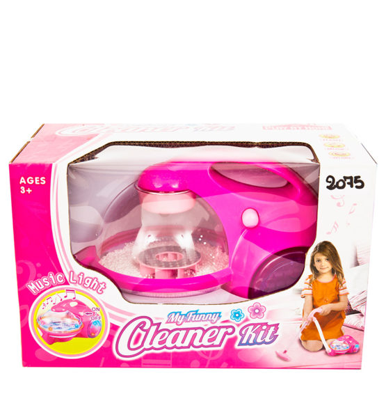 018-20 ของเล่นเด็กเครื่องดูดฝุ่นของเล่นใส่ถ่าน (กล่องไม่สวย)