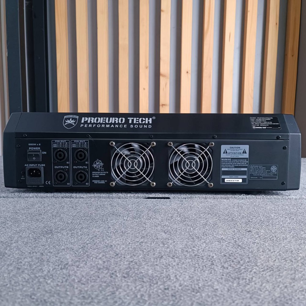 PROEUROTECH PMX-12500FX POWERMIXER+บูลทูส โปรยูโรเทค PROEURO TECH PMX 12500FX PMX12500FX เอไอ-ไพศาล