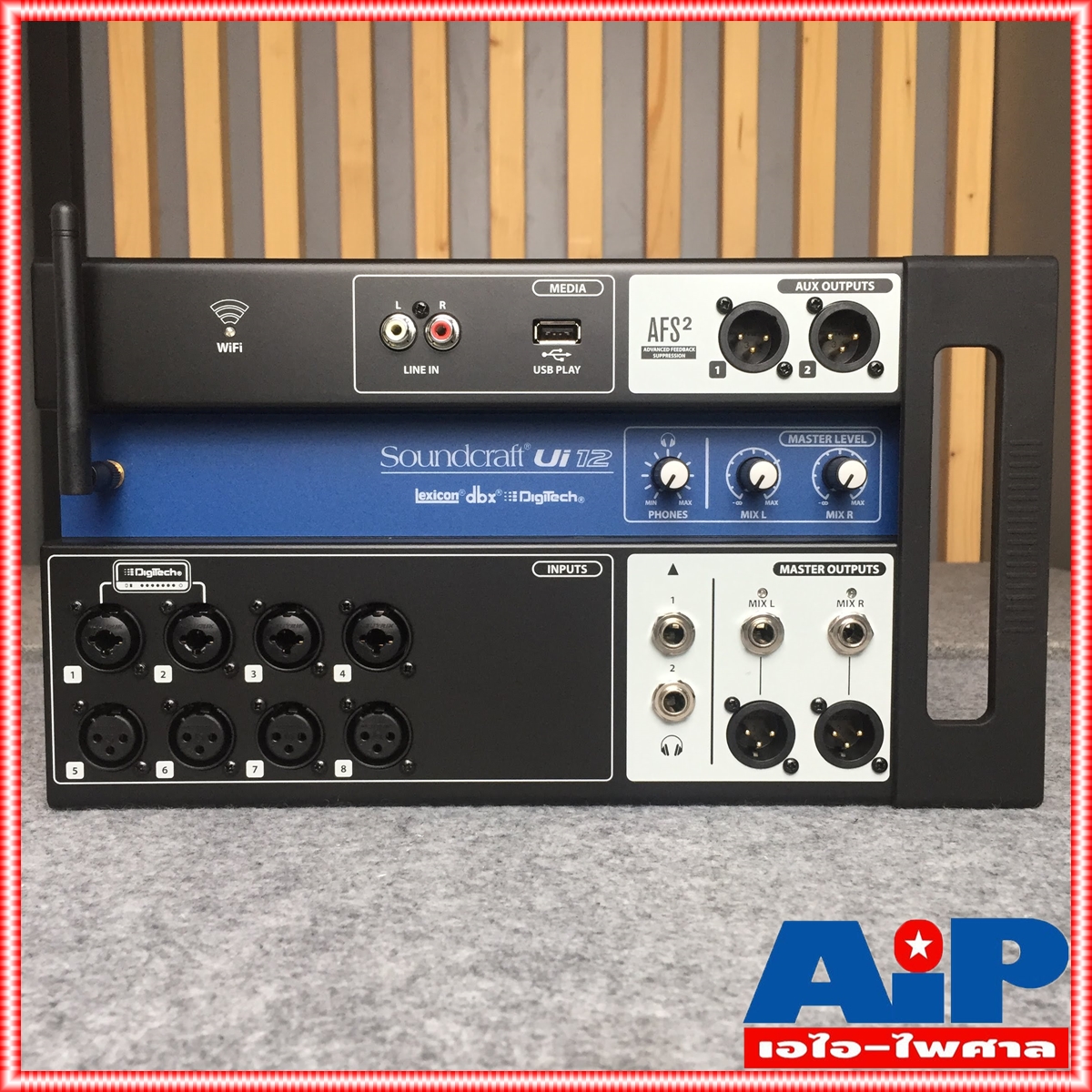 SOUNDCRAFT UI12 Digital Mixer มิกเซอร์ มิกดิจิตอล เครื่องปรับแต่งเสียง MIX UI 12 UI-12 เครื่องเสียง เอไอ-ไพศาล +++