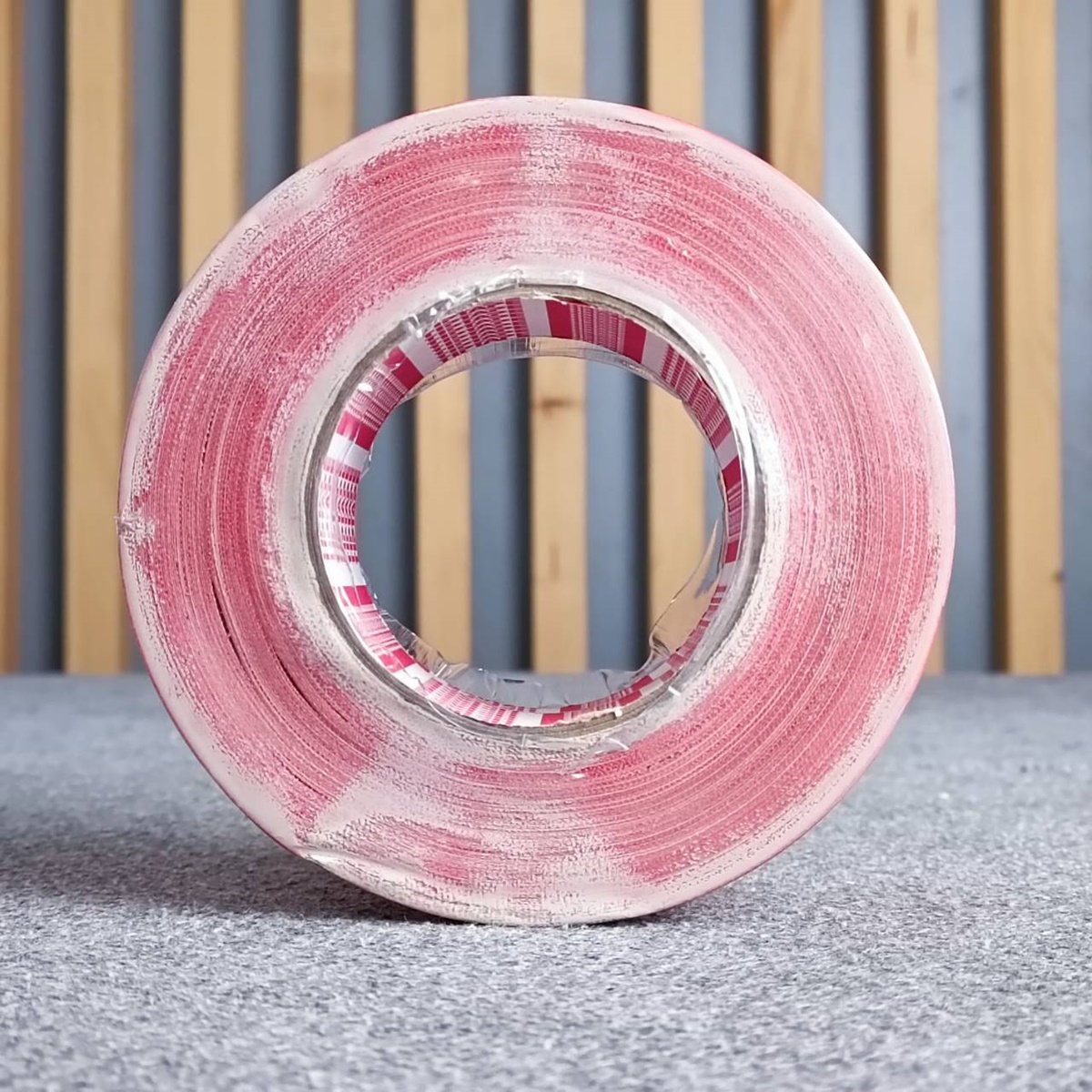 1ม้วน สีแดง แร็คซีน2นิ้ว 50หลา เทปกาว2" เทปกาว2นิ้ว เทป อุปกรณ์สำหรับงานเวที แร็คซีนสีแดง แร็คซีนยาว50หลา แร็คซีน50หลา เอไอ-ไพศาล