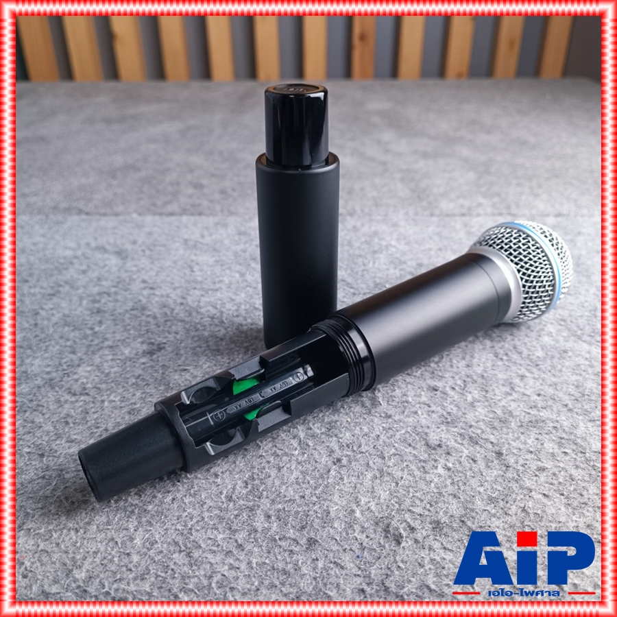 PROEUROTECH Q-1 ไมค์ลอย UHF รุ่นใหม่ ปรับความถี่ได้ ความถี่ใหม่ ปรับได้สูงสุดถึง 84 ช่อง เครื่องรับเล็ก มีกระเป๋า โปรยูโรเทค Q1 เอไอ-ไพศาล