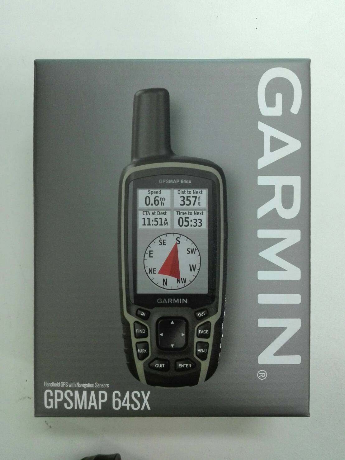 Garmin GPSMAP 64sx รุ่นศูนย์ไทย เมนูไทย แถมฟรี! ซองกันกระแทก