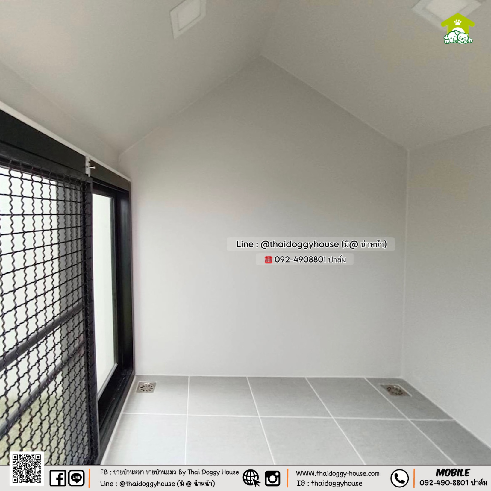 บ้านหมา บ้านแมว 𝐓𝐡𝐚𝐢 𝐝𝐨𝐠𝐠𝐲 𝐡𝐨𝐮𝐬𝐞🌳 ✨ แบบบ้าน 𝐌𝐔𝐉𝐈