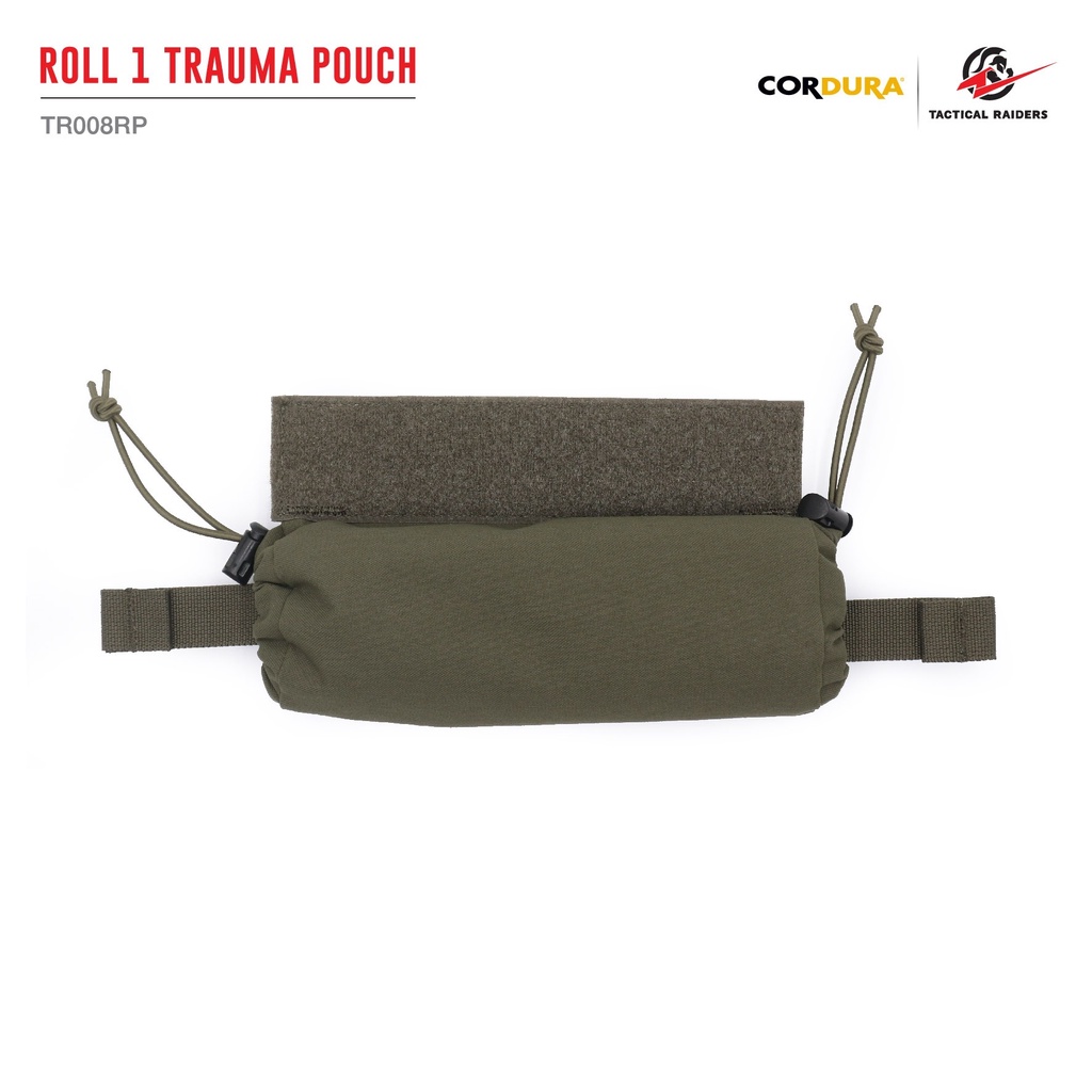 กระเป๋าเสริมติดเวส Roll 1Trauma Pouch [ TR008RP ] ( Tactical Rider )