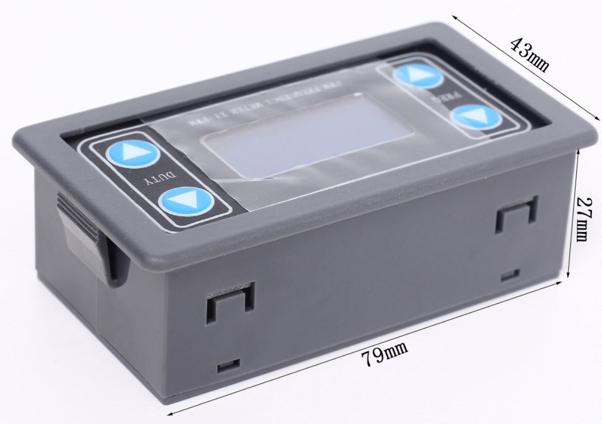 Digital PWM Signal Generator Pulse FrequencyAdjustable Duty Square Wave XY-PWM