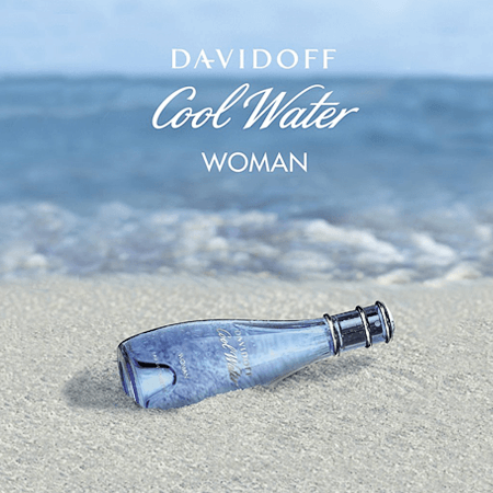 น้ำหอมแท้100% DAVIDOFF Cool Water Woman Eau de Toilette ขนาด 100 มล. TESTER