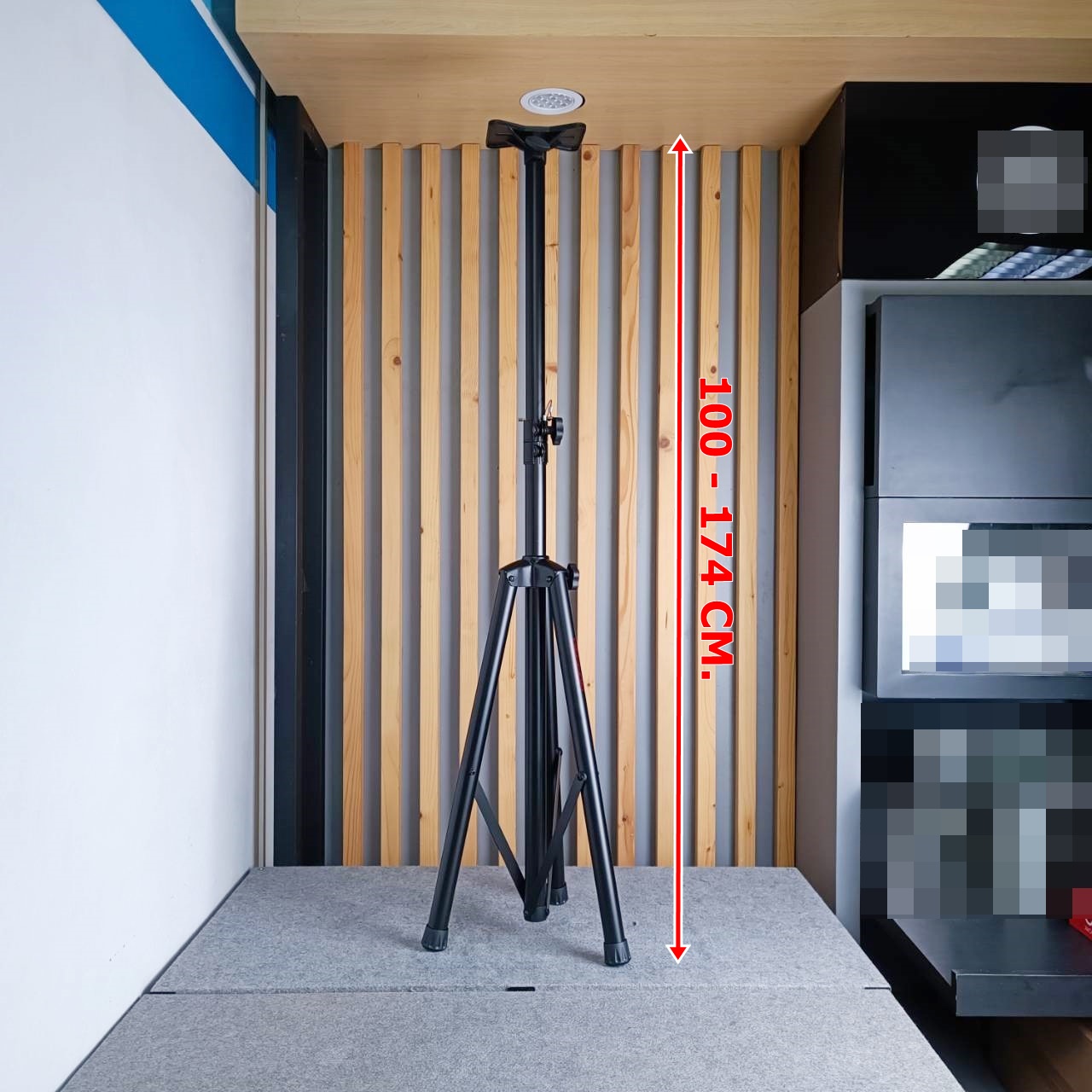 2ต้น DECCON PS-500M ขาตั้งลำโพง ข้อต่อเหล็กทั้ง2จุด แถมแป้นยึด ขาลำโพง ขาตั้งลำโพง3แฉก PS 500M เดคคอน PS500M เอไอ-ไพศาล